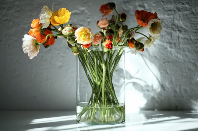 szklany duzy wazon